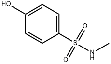 4-HYDROXY-N-METHYLBENZENESULFONAMIDE 结构式