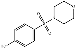 4-(4-MORPHOLINYLSULFONYL)PHENOL 结构式