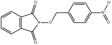 2-[(4-硝苄基)氧代]-1H-异吲哚-1,3(2H)-二酮 结构式