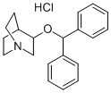 1-(3,3-二苯基烯丙基)哌啶盐酸盐 结构式