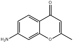 7-氨基-2-甲基色酮 结构式