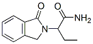 2-(1-oxo-3H-isoindol-2-yl)butanamide 结构式