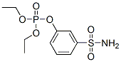 Phosphoric acid diethyl 3-sulfamoylphenyl ester 结构式