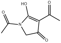 3H-Pyrrol-3-one,  1,4-diacetyl-1,2-dihydro-5-hydroxy- 结构式