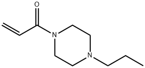 Piperazine, 1-(1-oxo-2-propenyl)-4-propyl- (9CI) 结构式