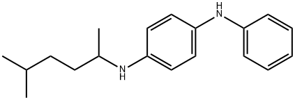 N-(1,4-二甲基戊基)-N'-苯基对苯二胺 结构式