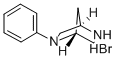 (1S,4S)-(-)-2-(4-氯苯基)-2,5-二氮杂二环[2.2.1]庚烷 氢溴酸盐 结构式