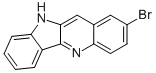 2-BROMO-10H-INDOLO[3,2-B]QUINOLINE 结构式