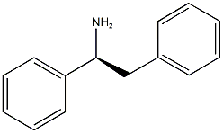 (1S)-1,2-二苯基乙烷-1-胺 结构式
