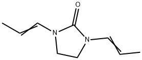1,3-Di(1-propenyl)imidazolidin-2-one 结构式