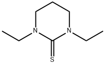 1,3-Diethyl-3,4,5,6-tetrahydropyrimidine-2(1H)-thione 结构式