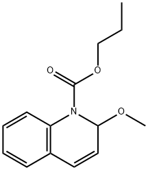 propyl 2-methoxy-2H-quinoline-1-carboxylate 结构式