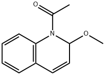 1-Acetyl-1,2-dihydro-2-methoxyquinoline 结构式