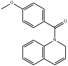 1-(p-Methoxybenzoyl)-1,2-dihydroquinoline 结构式