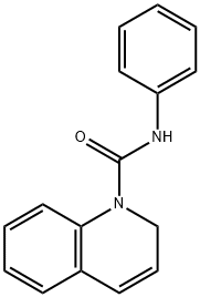 N-Phenyl-1(2H)-quinolinecarboxamide 结构式