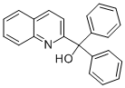 QUINOLINE-2-YL DIPHENYL METHANOL 结构式