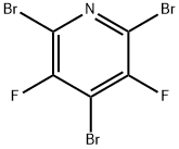 2,4,6-三溴-3,5-二氟吡啶 结构式