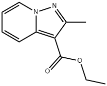 2-甲基吡唑并[1,5-A]吡啶-3-甲酸乙酯 结构式