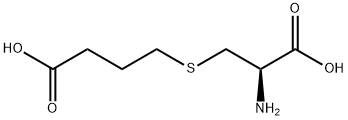 S-(3-羧丙基)-L-半胱氨酸 结构式