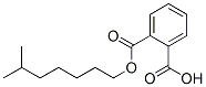 isooctyl hydrogen phthalate 结构式