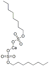 Bis(octyloxysulfonyloxy)calcium 结构式