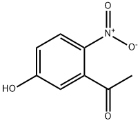 2-硝基-5-羟基苯乙酮 结构式