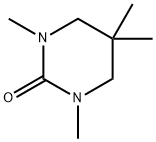 tetrahydro-1,3,5,5-tetramethyl-1H-pyrimidin-2-one 结构式