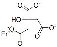 erbium(3+) 2-hydroxypropane-1,2,3-tricarboxylate 结构式