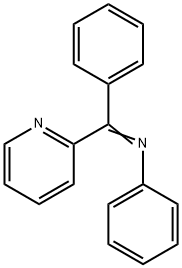 N-[α-(2-Pyridinyl)benzylidene]aniline 结构式