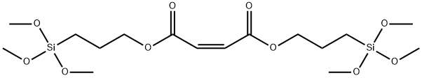 bis[3-(trimethoxysilyl)propyl] maleate  结构式