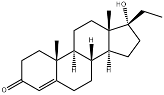 17alpha-Hydroxy-4-pregnen-3-one 结构式