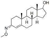 17-Hydroxyandrost-4-en-3-one o-methyloxime 结构式