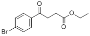 4-(4-溴苯基)-4-氧代丁酸乙酯 结构式
