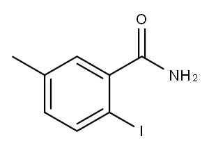 2-iodo-5-MethylbenzaMide 结构式