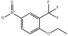 1-乙氧基-2-三氟甲基-4-硝基苯 结构式