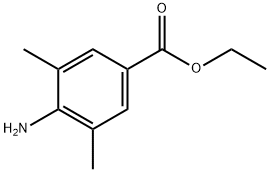 4-氨基-3,5-二甲基苯甲酸乙酯] 结构式
