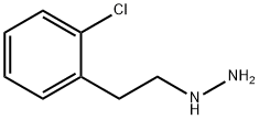 [2-(2-氯苯基)乙基]肼 结构式
