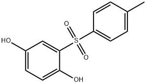 5-Methyl-2-(phenylsulfonyl)hydroquinone 结构式