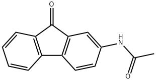 2-acetylaminofluoren-9-one 结构式