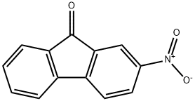 2-硝基-9-芴酮 结构式