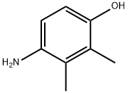 4-氨基-2,3-二甲苯酚 结构式