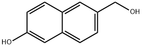 6-羟基-2-萘甲醇 结构式