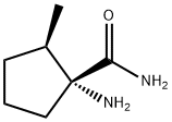 Cyclopentanecarboxamide, 1-amino-2-methyl-, (1R,2R)- (9CI) 结构式