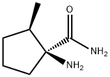 Cyclopentanecarboxamide, 1-amino-2-methyl-, (1S,2R)- (9CI) 结构式