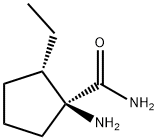 Cyclopentanecarboxamide, 1-amino-2-ethyl-, (1S,2S)- (9CI) 结构式