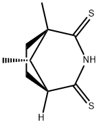 3-Azabicyclo[3.2.1]octane-2,4-dithione,1,8-dimethyl-,(1R,5S,8S)-(9CI) 结构式