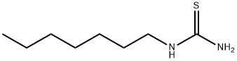 1-庚基-2-硫脲 结构式