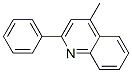 4-METHYL-2-PHENYL-QUINOLINE 结构式