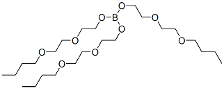 三[2-(2-丁氧基乙氧基)乙基]原硼酸酯 结构式