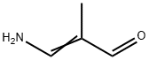 3-氨基-2-甲基丙烯醛 结构式